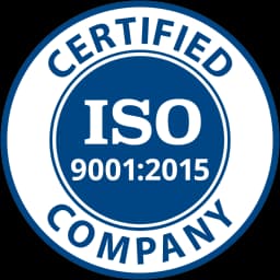ISO 9001:2015 certified